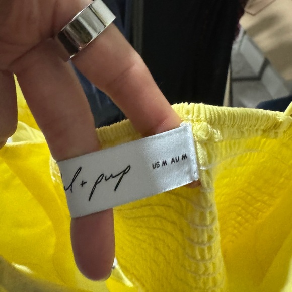 Petal & Pup BREXLEY MAXI DRESS - LEMON Size M - Picture 6 of 6